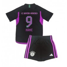 Bayern Munich Harry Kane #9 Bortedraktsett Barn 2023-24 Kortermet (+ korte bukser)